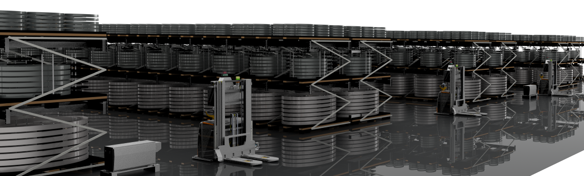 成品环件智能仓储物流转运系统